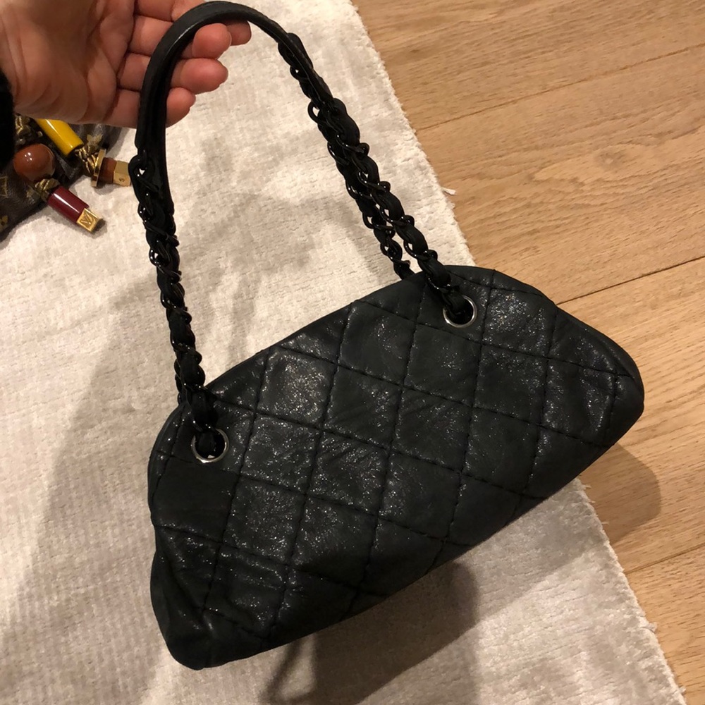 Authentic CHANEL Just Mademoiselle Bowler Bag